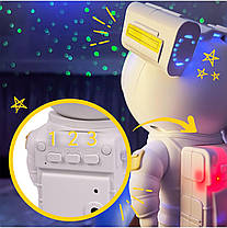 Світлодіодний нічник Sky Star Projector Astronaut MalPlay, фото 2