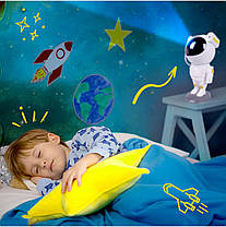 Світлодіодний нічник Sky Star Projector Astronaut MalPlay, фото 5