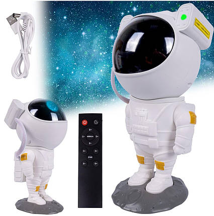 Світлодіодний нічник Sky Star Projector Astronaut MalPlay, фото 1
