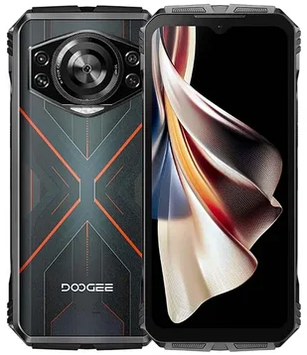 Смартфон Doogee S Cyber ​​Red 8/256GB 10800mAh NFC IP68, IP69 та MIL-STD-810H