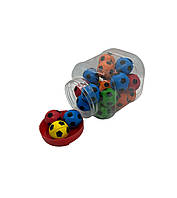 Стрибунець великий футбольний м'яч 4 см.