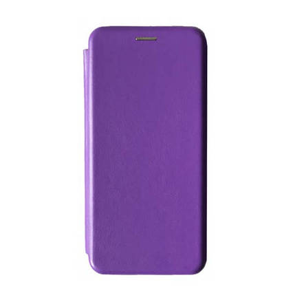 Шкіряний чохол-книжка Xiaomi Redmi Note 9S 9PRO Ліловий, фото 1