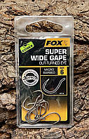 Коропові гачки Fox Edges Armapoint Super Wide Gape Outturned Eye #6