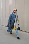 Жіночий пуховик oversize Finn Flare FAD11031-105 блакитний XL, фото 7