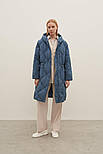 Жіночий пуховик oversize Finn Flare FAD11031-105 блакитний XL, фото 3