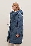 Жіночий пуховик oversize Finn Flare FAD11031-105 блакитний XL, фото 5