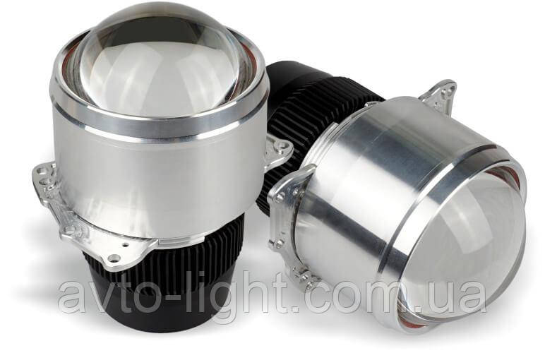 Автомобильные светодиодные линзы AMS Matrix Bi-LED PRO 3"