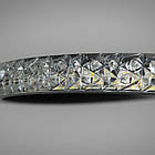 Сучасна світлодіодна підвісна люстра 64 Вт колір каркасу чорний D-6912BK, фото 3