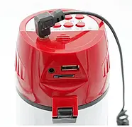 Ручний динамік з акумулятором Megaphone UKC ER-55 Потужний рупор 12 Вт Біло-Червоний, фото 5