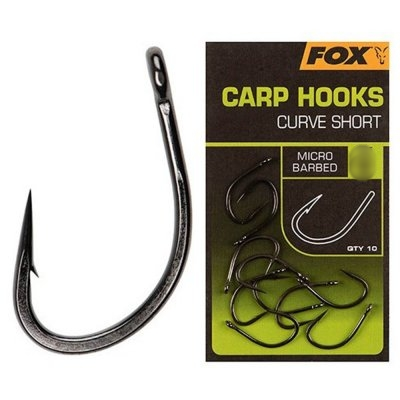Крючки Fox Carp Hooks Curve Shank Short size 4