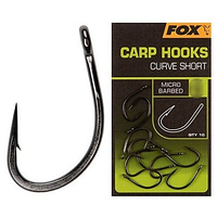 Крючки Fox Carp Hooks Curve Shank Short size 4