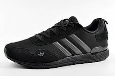 Кросівки чоловічі Adidas чорні Адідас, фото 2