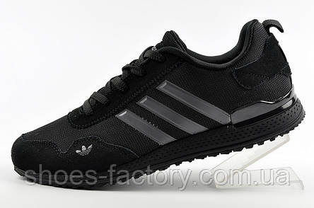 Кросівки чоловічі Adidas чорні Адідас, фото 1