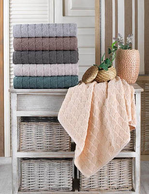 Рушники махрові Туреччина Gulcan Lux Cotton Damla 100% бавовна