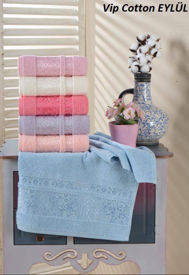 Рушники махрові Туреччина Cestepe Vip Cotton Eylul 100% бавовна, фото 1