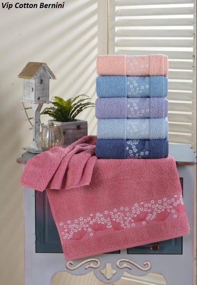 Рушники махрові Туреччина Cestepe Vip Cotton Bernini 100% бавовна, фото 1