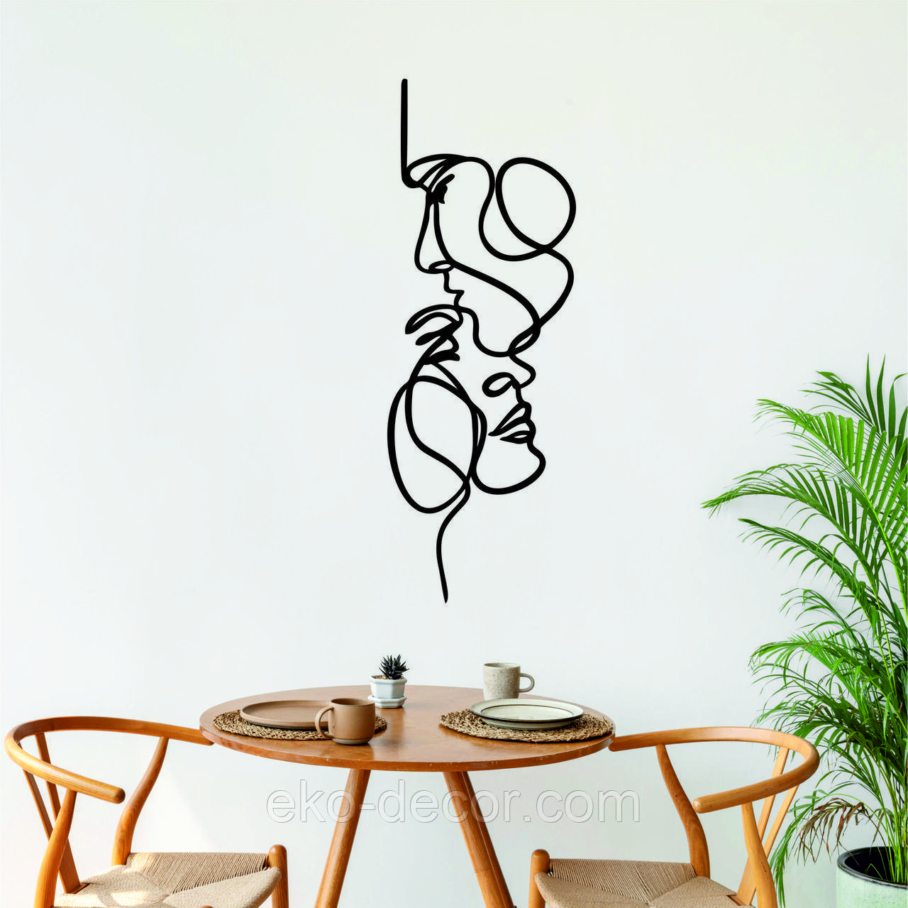 Декоративне настінне Панно «Він та Вона», Декор на стіну, фото 1