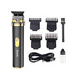 Машинка для стрижки волосся HOCO Retro HP22, чорна, фото 7