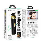 Машинка для стрижки волосся HOCO Retro HP22, чорна, фото 10