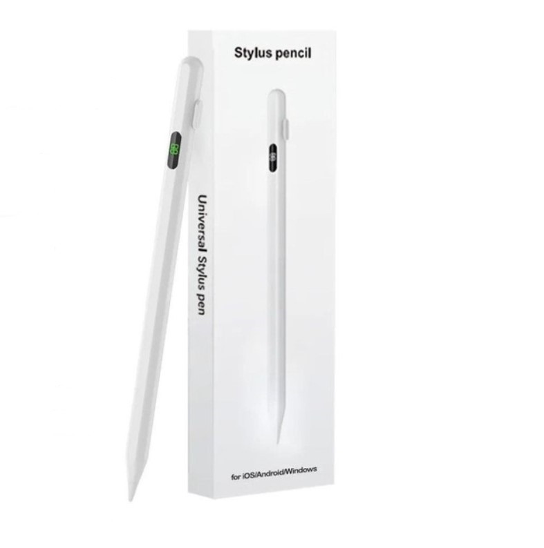 Стилус універсальний 2268A Universal Pen Magnetic, білий