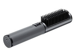 Гребінець-випрямляч електричний HOCO Lucky DAR34, чорний, фото 4