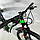 Велосипед 27,5" FOX 2024 Рама-17" black-green, фото 4