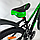 Велосипед 27,5" FOX 2024 Рама-17" black-green, фото 6
