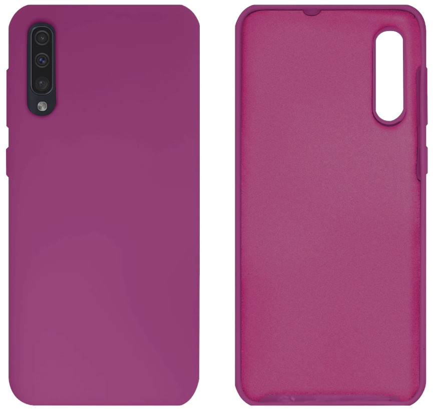 Чохол Silicone case Camera Protective для Samsung A30s/A50s (14) фіолетовий Purple