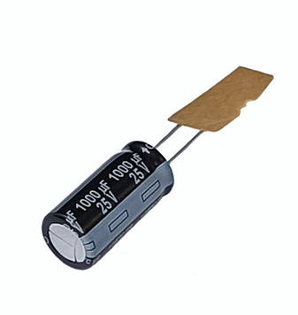 Конденсатор електрол. low-esr 1000мкФ 25В Panasonic 105*С FR 10*20 EEUFR1E102B
