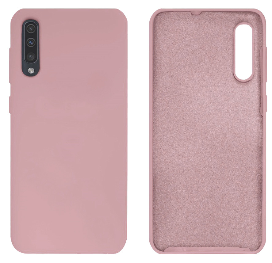 Чехол Silicone case Camera Protective для Samsung A30s/A50s (24) черничный Blueberry