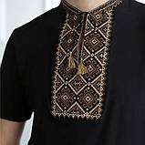 Чоловіча вишиванка з коротким рукавом, фото 2