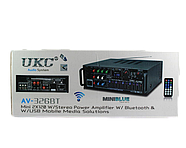 Підсилювач звукової потужності для акустики з пультом UKC AV-326BT AMP Потужний підсилювач звуку з USB та Bluetooth, фото 6