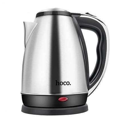 Електрочайник HOCO Cool kitchen HJD03A 1.8 л, сріблястий, фото 1