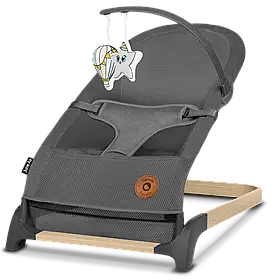 Дитячий шезлонг Lionelo JUNE AIR GREY GRAPHITE