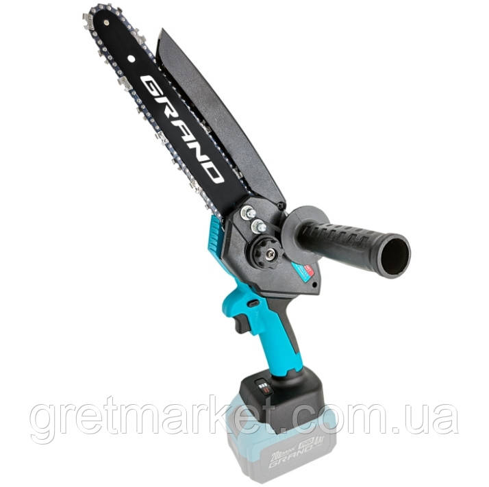 Пила акумуляторна ланцюгова Grand АПЦ-20V/8-4 тушка (без АКБ та ЗП, в коробці)