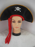 Пиратская Шляпа с лентой