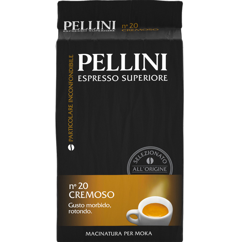 Кава Pellini №20 Cremoso (х3) Мелена 250г, фото 1