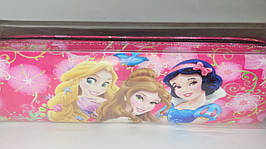 Пенал кожзам "Принцесси DISNEY", PVC 20-21*6*4 см
