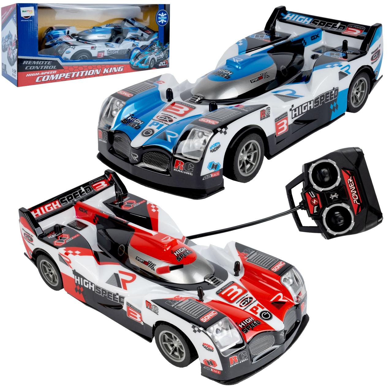 Гоночна спортивна машина 1:12 на дистанційному управлінні MalPlay