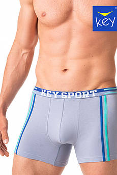 Боксерки сірі для чоловіків Key MXH 241 А24 NI