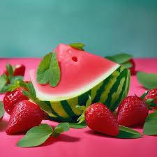 Ароматизатор Кавун-полуниця  харчовий рідкий водорозчинний ідентичний натуральному