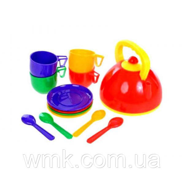 Набір посуду з чайником 279 13ел Юніка дитяча іграшка