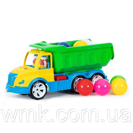 Самоскид Mati кульки великі 009 12 Бамсик дитяча іграшка