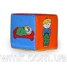 Кубик брязкальце діти   дії 123 1 дитяча іграшка, фото 1