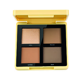 Палетка для контурингу 3 в 1 TopFace 002 (8 г)