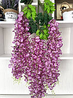 Штучна гліцинія. Гілки декоративної гліцинії (1 метр, бузкова), фото 2