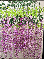 Штучна гліцинія. Гілки декоративної гліцинії (1 метр, бузкова), фото 8