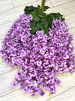 Штучна гліцинія. Гілки декоративної гліцинії (110 см, лавандова), фото 4