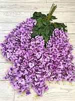 Штучна гліцинія. Гілки декоративної гліцинії (110 см, лавандова), фото 5