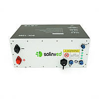 Акумуляторна батарея SOLINVED LiFePO4 12,8V 100Ah, 360x140x250mm, Black, 12.5kg от DOM-Energy
